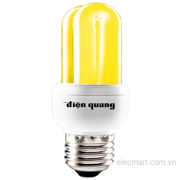 Đèn Compact Điện Quang ĐQ-CFL-2U-T4-5W-WW-E27
